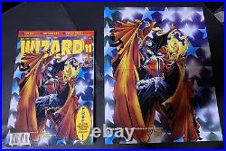 Wizard #11 Guide To Comics Magazine & Poster Signed Todd McFarlane Newsstand