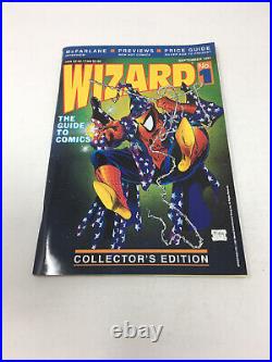 Wizard Magazine #1 (1991) Todd McFarlane With Poster Attached High Grade NM- 9.2