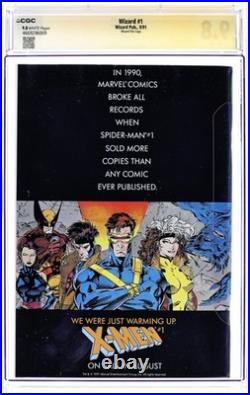 Wizard the Comics Magazine 1D. P with Poster CGC 9.8 SS McFarlane 1991 4669296009