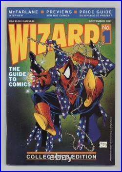Wizard the Comics Magazine 1D. P with Poster FN 6.0 1991