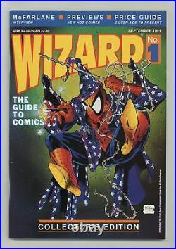 Wizard the Comics Magazine 1P Centerfold Poster Variant FN 6.0 1991