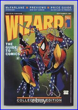 Wizard the Comics Magazine 1P with Poster FN 6.0 1991