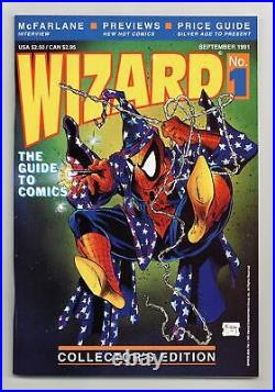 Wizard the Comics Magazine 1P with Poster FN+ 6.5 1991