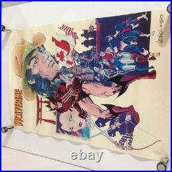 Wolverine 22 x 34 1985 Vintage Poster! Rare x-men comic book mini seires japan