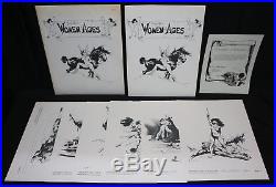 Women of the Ages Portfolio (Out FN / Plates EX) 1977 Signed by Frank Frazetta