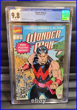 Wonder Man #1 CGC 9.8 NM/MT + Poster + New Slab + Raw Pics! MCU