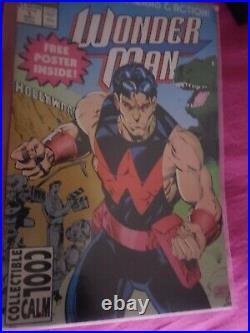 Wonder Man #1 White pages, poster included