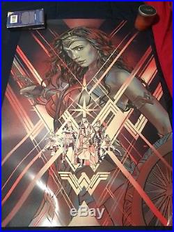 Wonder Woman Bottleneck NYCC Exclusive New York Comic Con Print JUSTICE LEAGUE