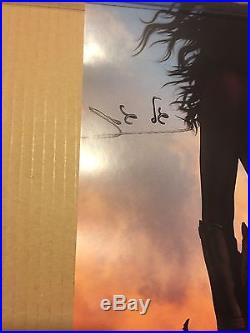 Wonder Woman Poster SDCC 2016 exclusive Signed By Gal Gadot & cast + T-shirt L