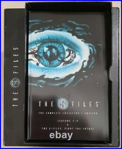 X Files Complete Collectors Edition DVD Poster Comic Book Box Set Bonus Full All