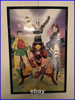 X-MEN Comic book poster triptych JIM LEE set of 3 Rogue Wolverine Storm Psylocke