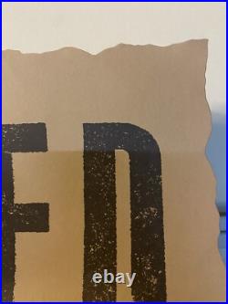 X-MEN WANTED POSTER 1990 XTINCTION AGENDA MARVEL COMICS JIM LEE MINT. No holes