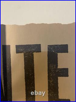 X-MEN WANTED POSTER 1990 XTINCTION AGENDA MARVEL COMICS JIM LEE MINT. No holes