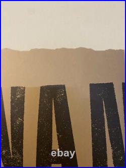 X-MEN WANTED POSTER 1990 XTINCTION AGENDA MARVEL COMICS JIM LEE MINT. No holes