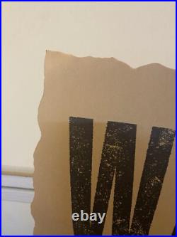 X-MEN WANTED POSTER 1990 XTINCTION AGENDA MARVEL COMICS JIM LEE MINT. No holes