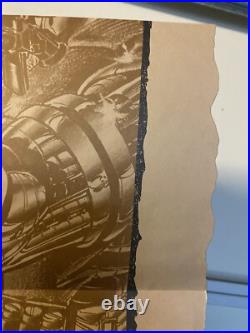 X-MEN WANTED POSTER 1990 XTINCTION AGENDA MARVEL COMICS JIM LEE MINT. No holes