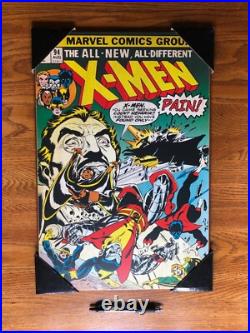 X-Men #94 Wooden plaque never hung, official Marvel product Combined shipping