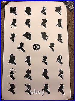 X-Men AZ Print Poster Mondo Movie Marvel Comics Wolverine Uncanny Jordan Monsell