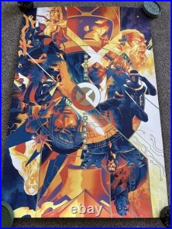 X-Men House Of X Powers Of X Mondo Poster Matt Taylor SDCC 2020 173/375 X-Men House Of X Powers Of X Mondo Poster Matt Taylor SDCC 2020 173/375