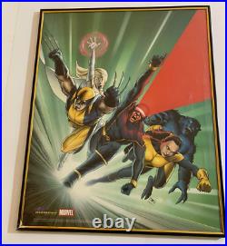 X-Men Marvel Comic Book Poster 16 x 20 Wolverine the Beast signed Laura