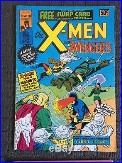 X-Men (Newton) Australian Australia 1 2 3 4 5 6 Comics Poster Card