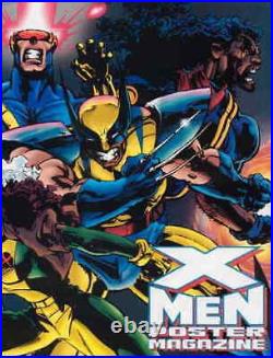 X-Men Poster Magazine #4 VF Marvel we combine shipping