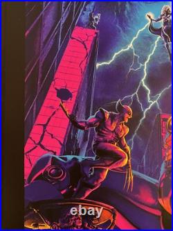 X-Men Sentinels Marvel Comics Poster Wolverine Cyclops Rogue Gambit Jubilee 97