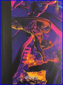 X-Men Sentinels Marvel Comics Poster Wolverine Cyclops Rogue Gambit Jubilee 97