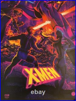 X-Men Sentinels Marvel Comics Poster Wolverine Cyclops Rogue Gambit Jubilee 97