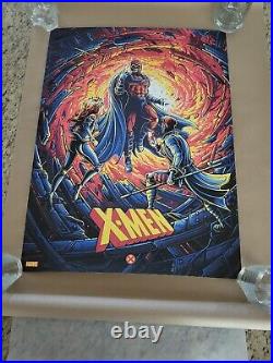 X-Men Vs Magneto Gambit Rogue Art Comic Book Print Poster Dan Mumford