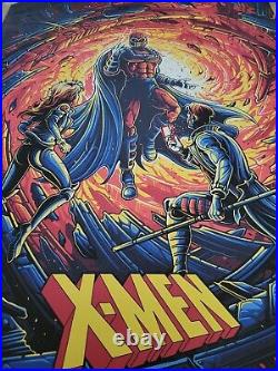 X-Men Vs Magneto Gambit Rogue Art Comic Book Print Poster Dan Mumford