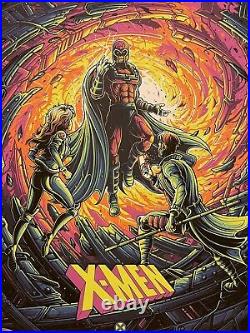 X-Men Vs Magneto Gambit Rogue Art Comic Book Print Poster Mondo Dan Mumford
