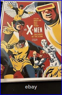 X-men Children of the Atom Mondo Movie Poster Art Michael Cho Marvel Comics SDCC