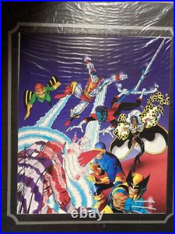 X men sealed Marvel Poster Print 1991 Comic Images 12.5x15.5