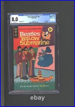 Yellow Submarine #nn CGC 8.0 Beatles Movie Classic. Poster Incl. 1969