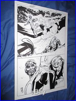 ZATANNA #3 Original Art Page #11 by Stephane Roux (Justice League Dark/JLA)