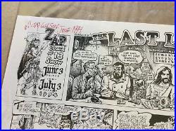 Zap 13 & 14 signed posters Crumb Moscoso Shelton Spain Williams Wilson 1994 & 98